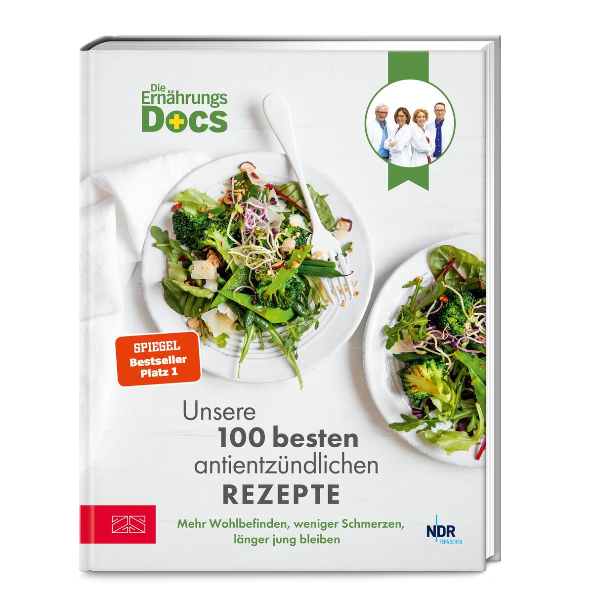 Die Ernährungs-Docs - Unsere 100 besten antientzündlichen Rezepte Die Ernährungs-Docs - Unsere 100 besten antientzündlichen Rezepte von ZS Verlag