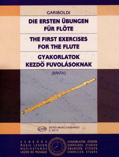 DIE ERSTEN UBUNGEN FUR FLOTE FLUTE TRAVERSIERE