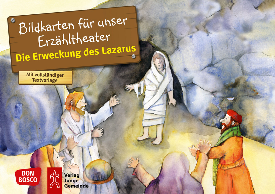 Die Erweckung des Lazarus. Kamishibai Bildkartenset. von Don Bosco Medien