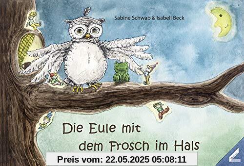 Die Eule mit dem Frosch im Hals