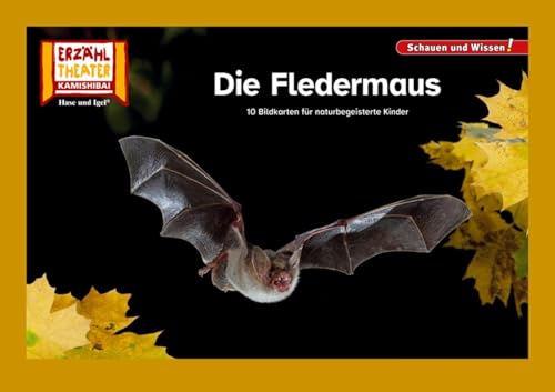 Die Fledermaus / Kamishibai Bildkarten: 12 Fotobildkarten für das Erzähltheater (Schauen und Wissen!) von Hase und Igel Verlag
