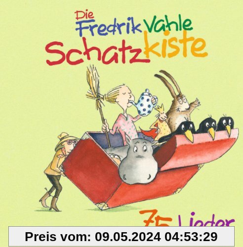 Die Fredrik Vahle Schatzkiste: 75 Lieder