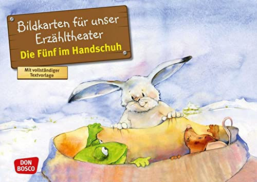 Die Fünf im Handschuh. Kamishibai Bildkartenset: Entdecken - Erzählen - Begreifen: Märchen. Mit Textvorlage. Grimms Märchen als Bildergeschichte zur ... & Zuhause (Märchen für unser Erzähltheater) von Don Bosco