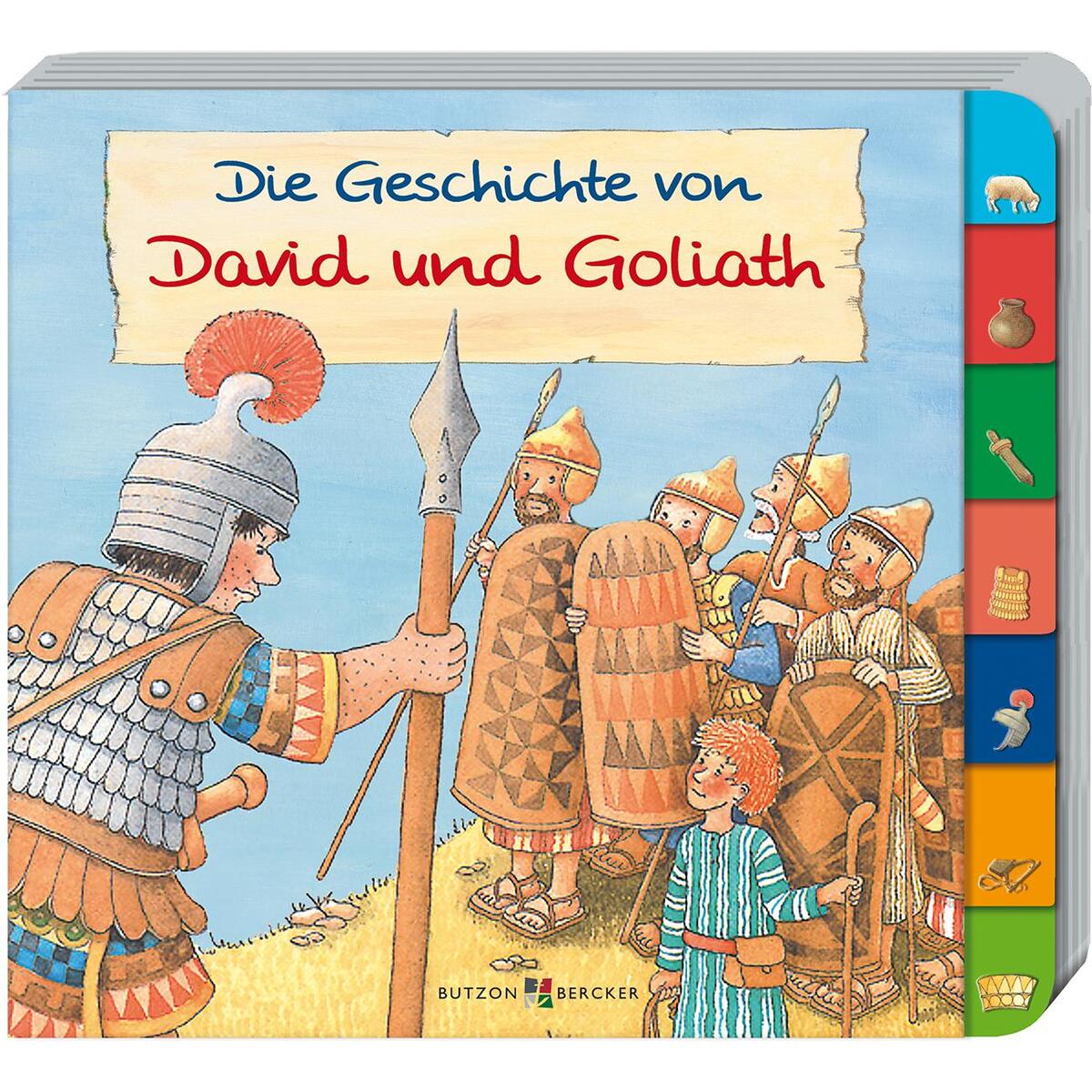 Die Geschichte von David und Goliath (1 Stück) von Butzon und Bercker