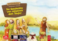 Die Geschichte von Johannes dem Täufer. Kamishibai Bildkartenset. von Don Bosco Medien / Verlag Junge Gemeinde