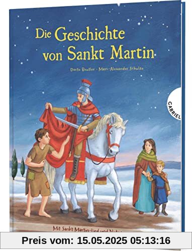 Die Geschichte von Sankt Martin: Mini-Bilderbuch mit Martinslied