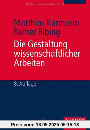 Die Gestaltung wissenschaftlicher Arbeiten: Ein Leitfaden für Seminararbeiten, Bachelor-, Master- und Magisterarbeiten sowie Dissertationen Die Gestaltung wissenschaftlicher Arbeiten: Ein Leitfaden für Seminararbeiten, Bachelor-, Master- und Magisterarbeiten sowie Dissertationen