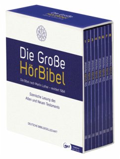 Die Große HörBibel. Ungekürzte, szenische Lesung. 8 MP3-CDs von Deutsche Bibelgesellschaft