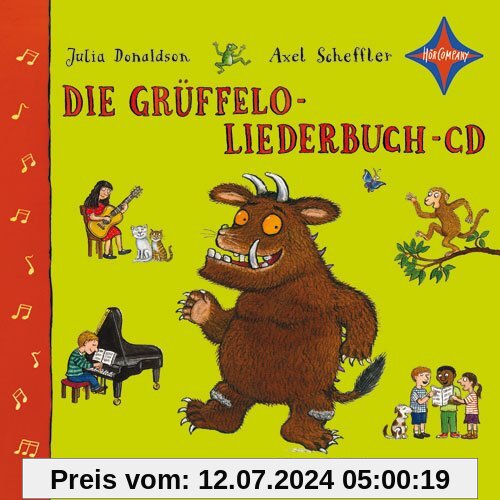 Die Grüffelo-Liederbuch-CD: Sängerin: Ilona Schulz, 1 CD, Digipack. Laufzeit ca. 40 Min.