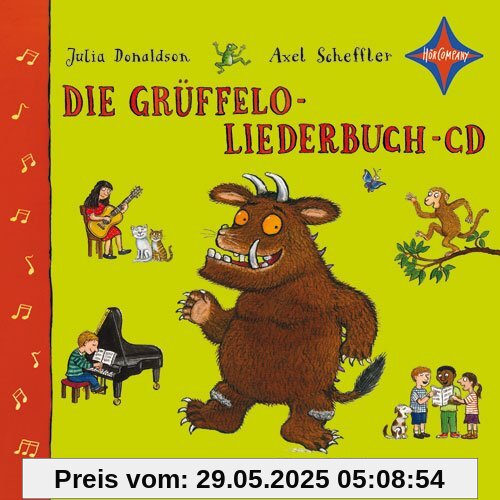 Die Grüffelo-Liederbuch-CD: Sängerin: Ilona Schulz, 1 CD, Digipack. Laufzeit ca. 40 Min. Die Grüffelo-Liederbuch-CD: Sängerin: Ilona Schulz, 1 CD, Digipack. Laufzeit ca. 40 Min.