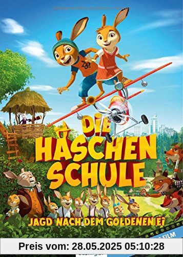 Die Häschenschule - Jagd nach dem goldenen Ei: Das Buch zum Film