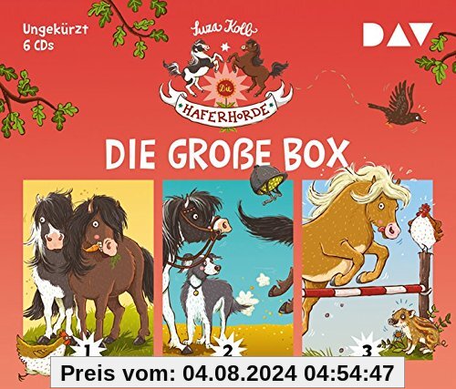 Die Haferhorde - Die große Box (Teil 1-3): Ungekürzte Lesungen mit Bürger Lars Dietrich (6 CDs)