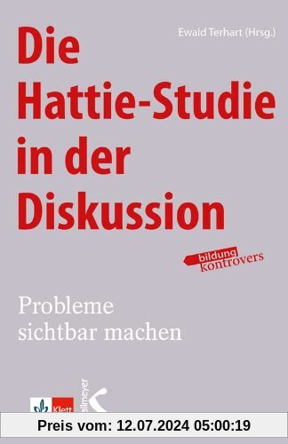 Die Hattie-Studie in der Diskussion: Probleme sichtbar machen