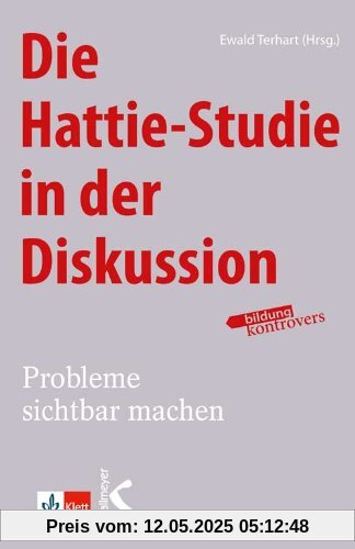 Die Hattie-Studie in der Diskussion: Probleme sichtbar machen