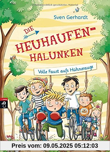 Die Heuhaufen-Halunken - Volle Faust aufs Hühnerauge (Die Heuhaufen-Halunken-Reihe, Band 2)