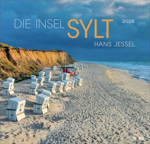 Die Insel Sylt Edition Kalender 2026 - Hans Jessel: Wandkalender XL mit den schönsten Fotos des bekannten Inselfotografen. Großer Wandkalender mit traumhaften Landschaftsfotos. von Eiland