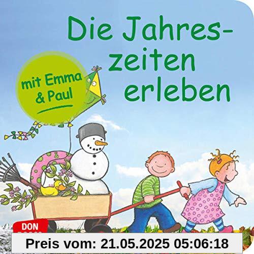 Die Jahreszeiten erleben mit Emma und Paul. Mini-Bilderbuch. Don Bosco Minis: Mit kleinen Kindern durchs Jahr. (Mein allererstes Mini-Bilderbuch)