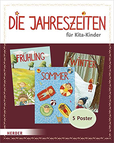 Die Jahreszeiten für Kita-Kinder: 5 Poster