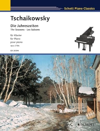Die Jahreszeiten: Hinweise zur Aufführung von Lev Vinocour. op. 37bis. Klavier. (Schott Piano Classics)