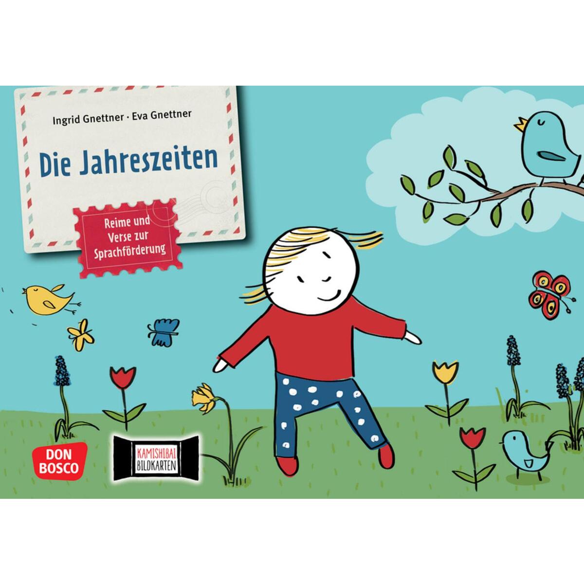 Die Jahreszeiten. Kamishibai Bildkartenset von Don Bosco Medien GmbH