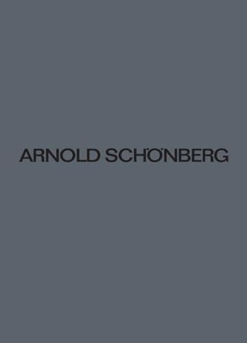 Die Jakobsleiter: Skizzen · Fragmentarische Particellreinschrift (Revision 1944) · Entstehungs- und Werkgeschichte · Dokumente Anhang: Entwurf zu ... Bericht. (Arnold Schönberg - Sämtliche Werke) von Schott Music