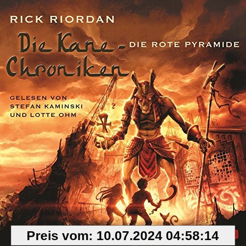 Die Kane-Chroniken, Die rote Pyramide: 6 CDs
