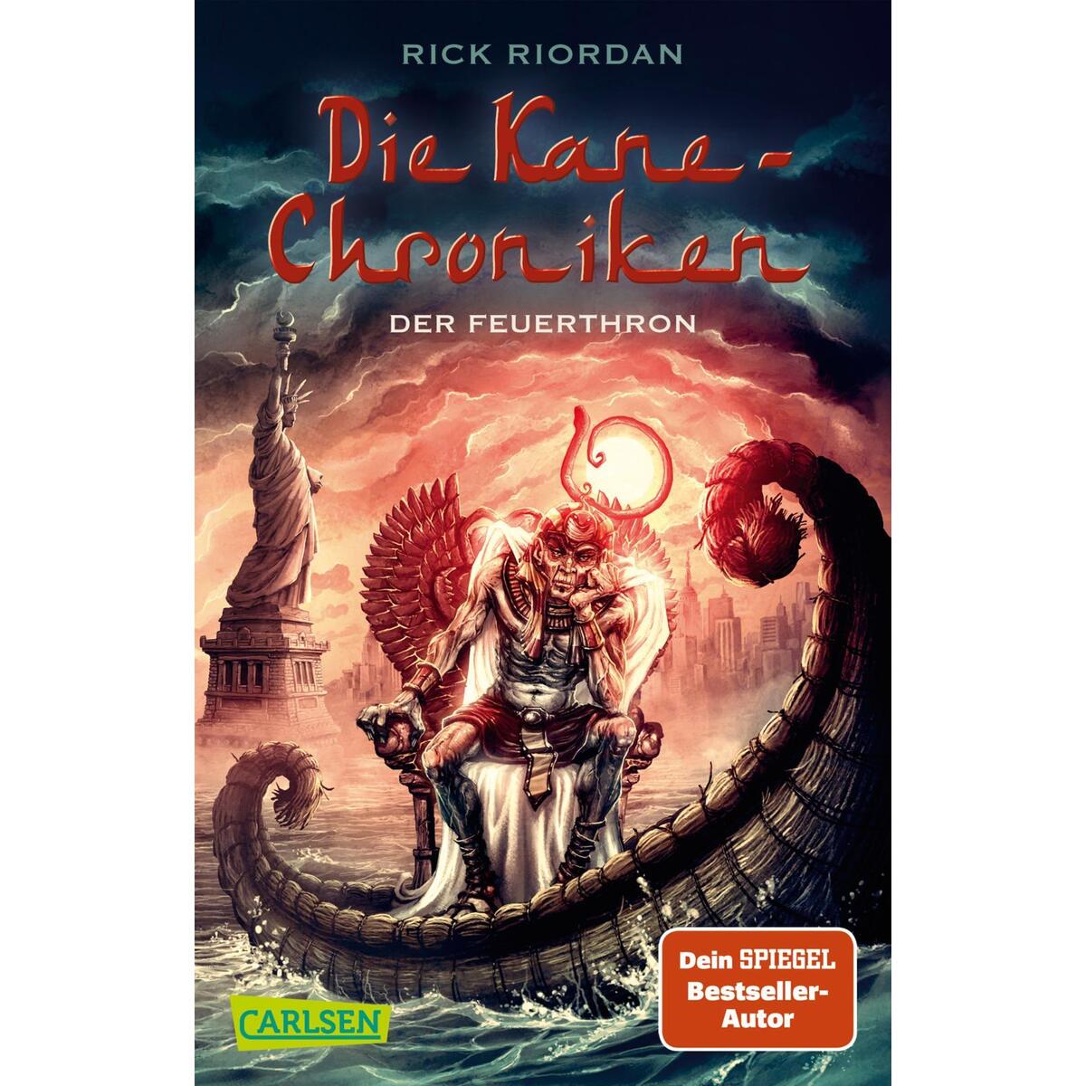 Die Kane-Chroniken 02: Der Feuerthron Die Kane-Chroniken 02: Der Feuerthron von Carlsen Verlag GmbH