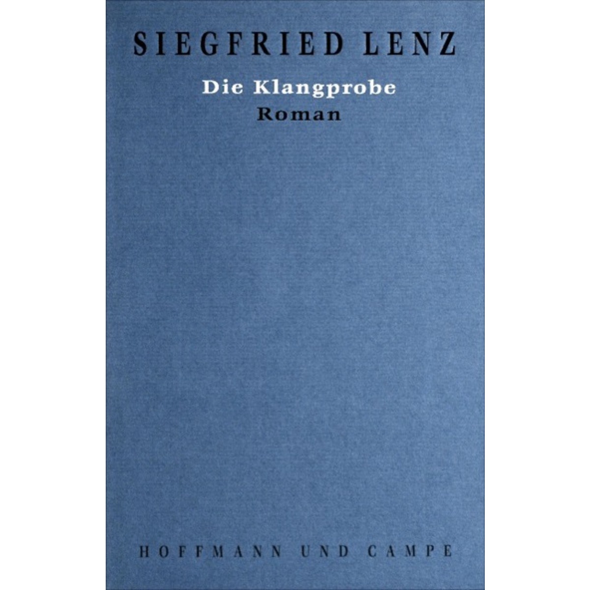 Die Klangprobe von Hoffmann und Campe Verlag