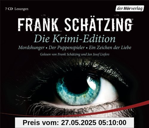 Die Krimi-Edition: Mordshunger, Der Puppenspieler, Ein Zeichen der Liebe, Die Krimi-Edition: Mordshunger, Der Puppenspieler, Ein Zeichen der Liebe,