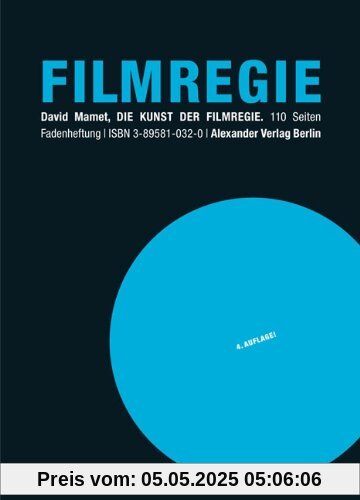 Die Kunst der Filmregie