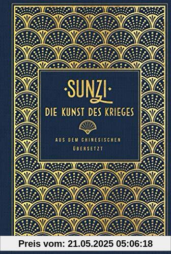 Die Kunst des Krieges: Leinen mit Goldprägung