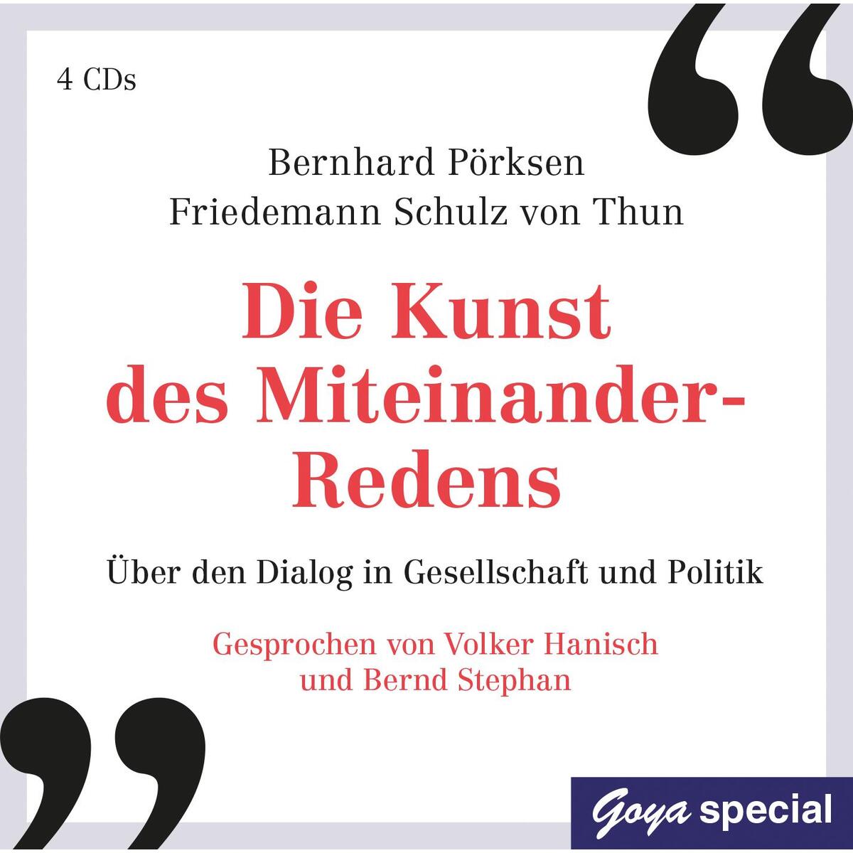 Die Kunst des Miteinander-Redens von Jumbo Neue Medien + Verla