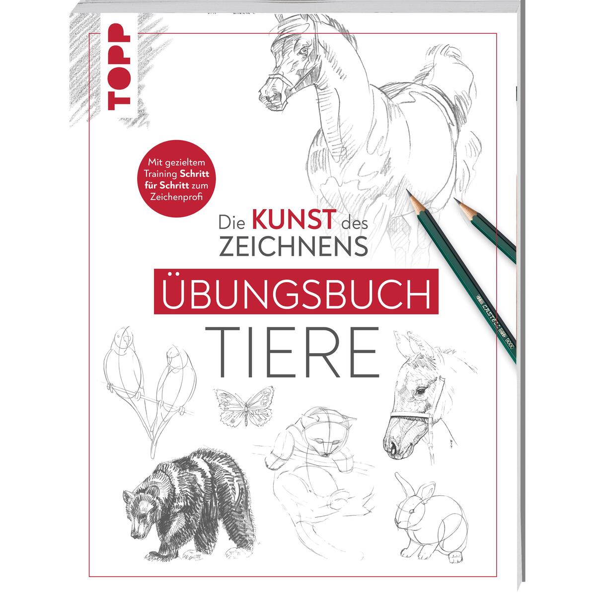 Die Kunst des Zeichnens - Tiere Übungsbuch Die Kunst des Zeichnens - Tiere Übungsbuch von Frech Verlag GmbH