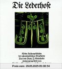 Die Lederhose: Kleine Kulturgeschichte des alpenländischen Beinkleids Die Lederhose: Kleine Kulturgeschichte des alpenländischen Beinkleids