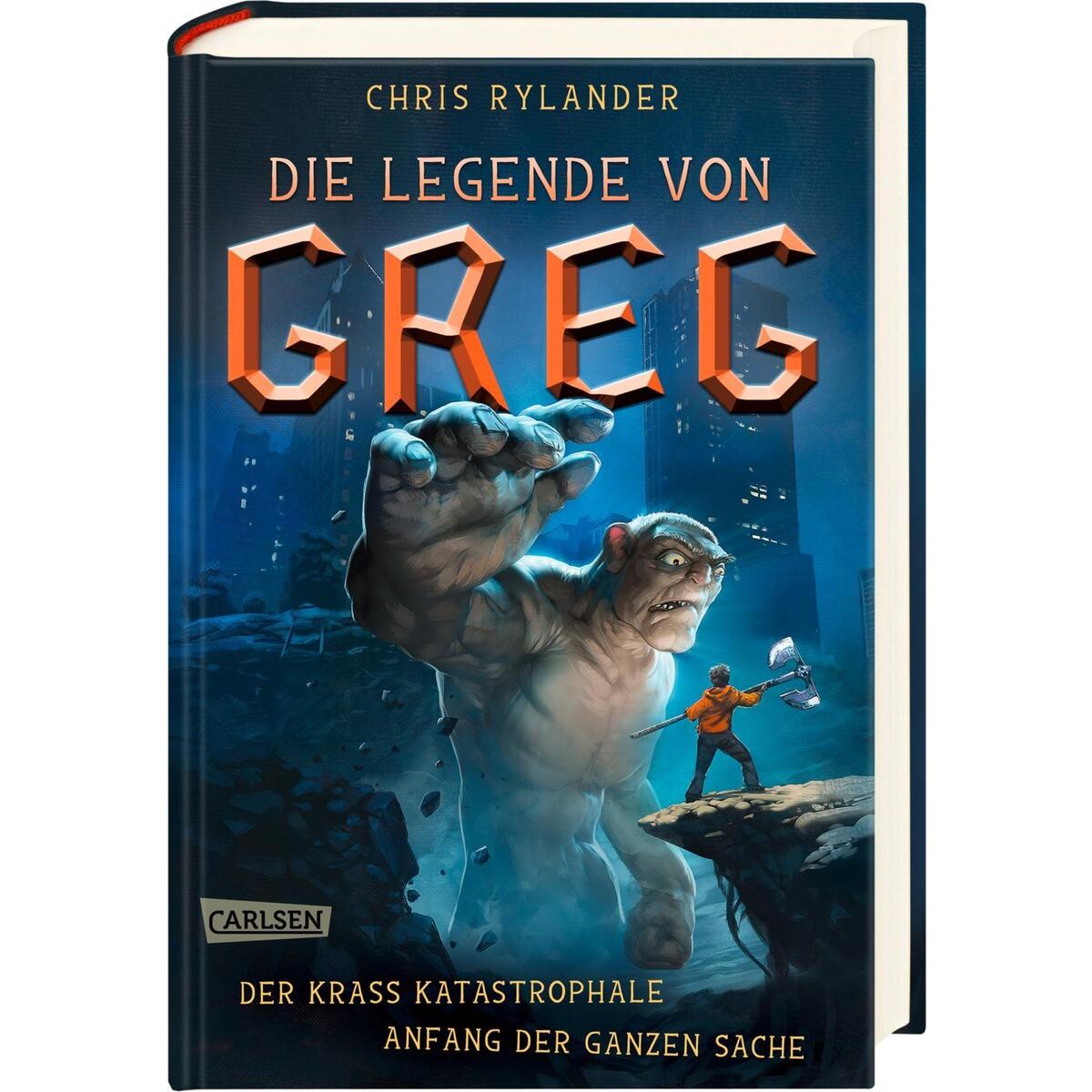 Die Legende von Greg 1: Der krass katastrophale Anfang der ganzen Sache Die Legende von Greg 1: Der krass katastrophale Anfang der ganzen Sache von Carlsen Verlag GmbH