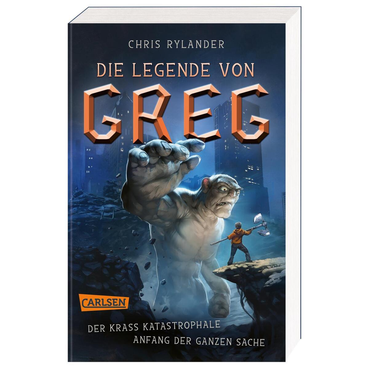 Die Legende von Greg 1: Der krass katastrophale Anfang der ganzen Sache Die Legende von Greg 1: Der krass katastrophale Anfang der ganzen Sache von Carlsen Verlag GmbH