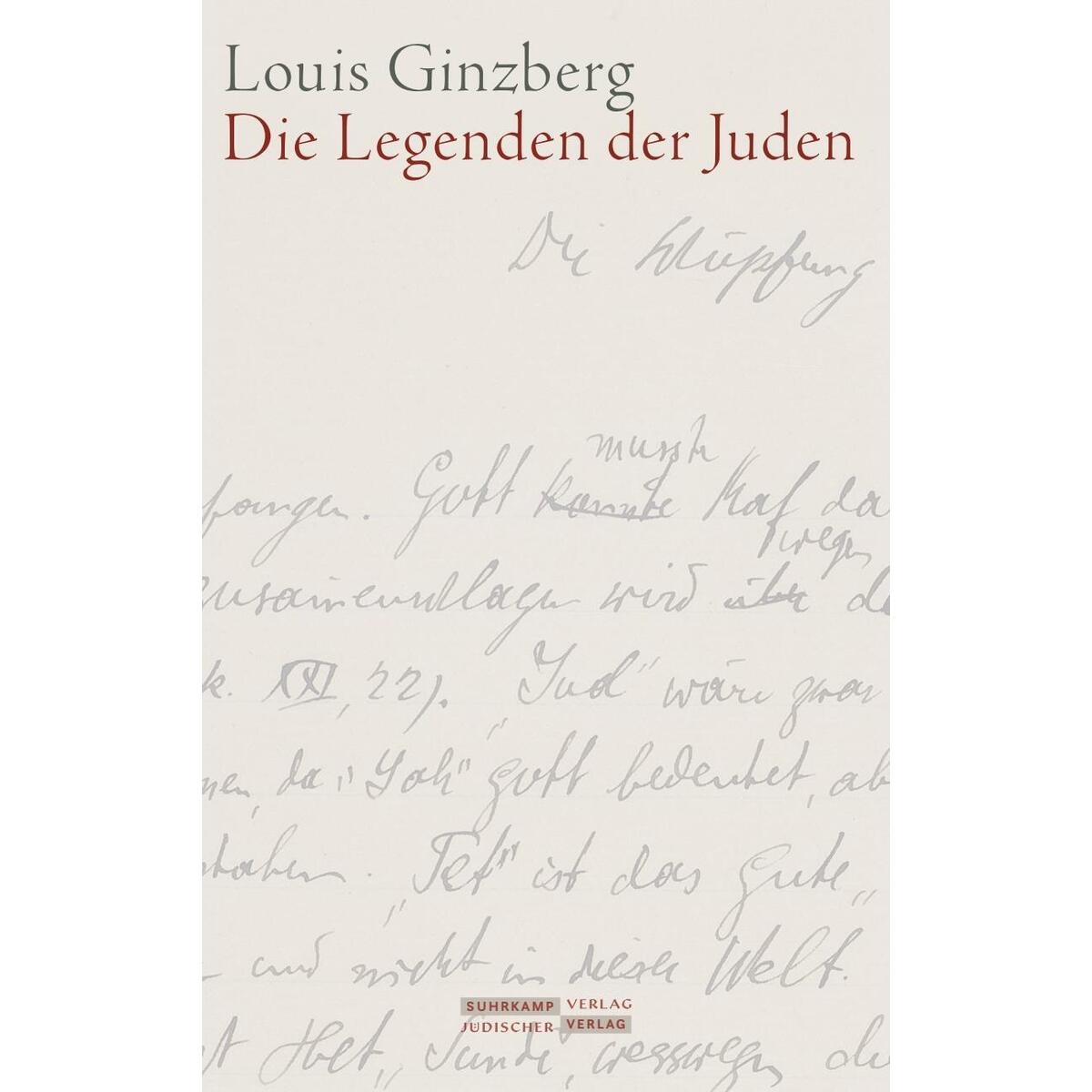 Die Legenden der Juden von Juedischer Verlag