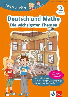 Die Lern-Helden Deutsch und Mathe. Die wichtigsten Themen 2. Klasse von Klett Lerntraining
