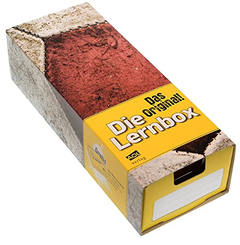 Die Lernbox (DIN A8) - Design: Fußball: Lernbox zum Selbstbefüllen, fertig montiert