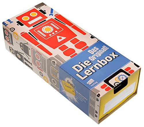 Die Lernbox (DIN A8) - Design: Roboter: Lernbox zum Selbstbefüllen, fertig montiert von Aol-Verlag In Der Aap Lehrerwelt