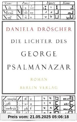 Die Lichter des George Psalmanazar: Roman