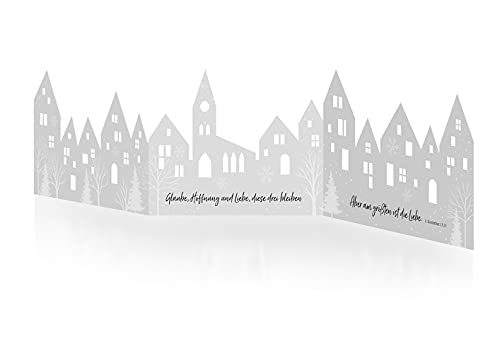 Die Liebe aber ist die größte - Leporello: Bibeltext: 1.Korinther 13,13 von Gerth Medien / Gerth Medien GmbH