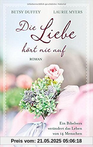 Die Liebe hört nie auf: Roman.