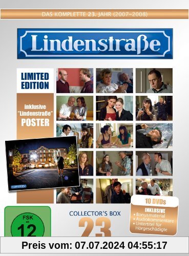 Die Lindenstraße - Das komplette 23. Jahr, Folgen 1145-1196 (Collector's Box Limited Edition,1 [10 DVDs]