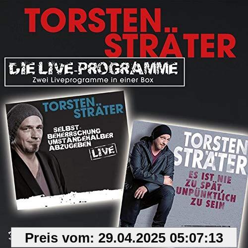 Die Live-Programme: Die Solo-Programme live und in einem Rutsch. Selbstbeherrschung umständehalber abzugeben / Es ist nie zu spät unpünktlich zu sein.