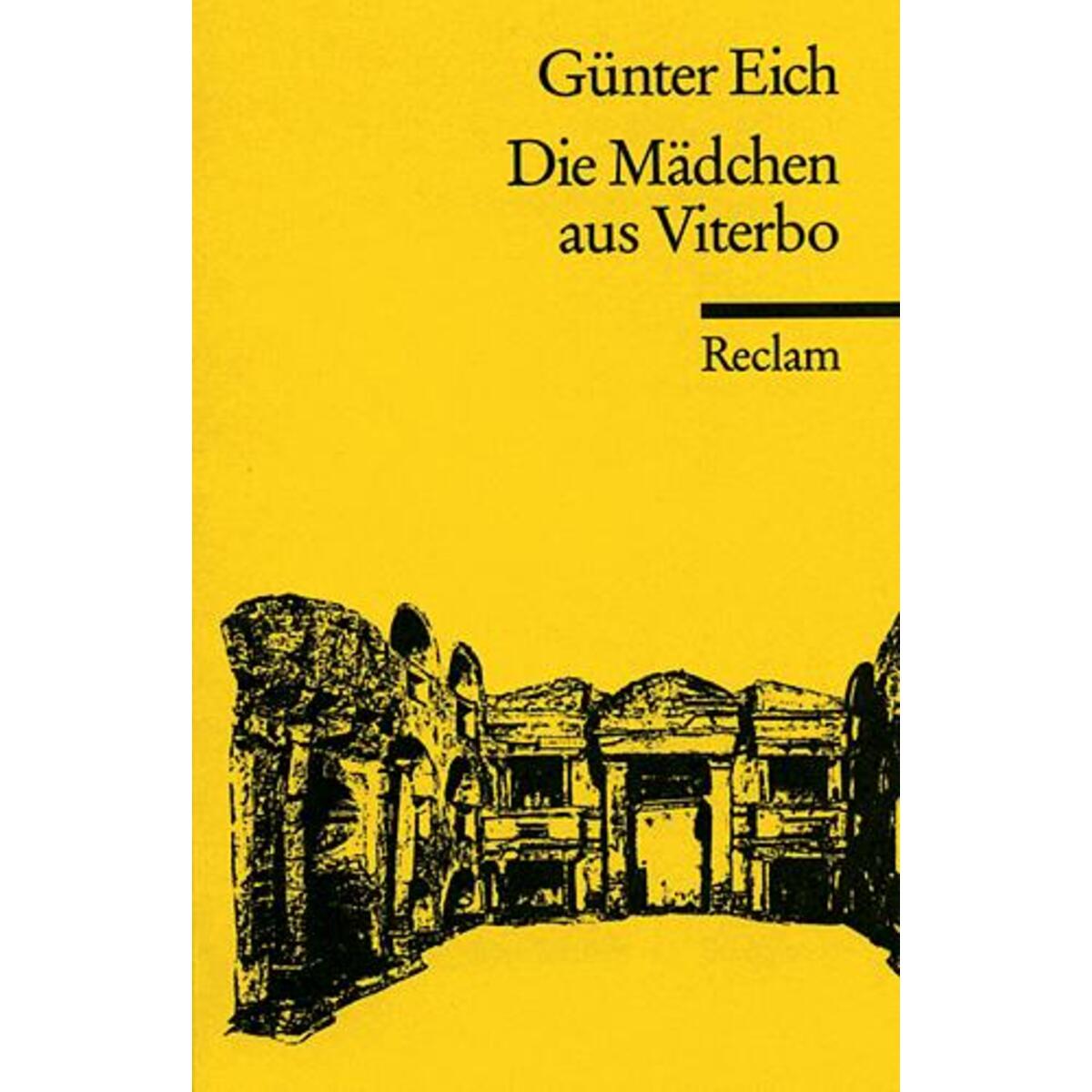 Die Mädchen aus Viterbo Die Mädchen aus Viterbo von Reclam Philipp Jun.