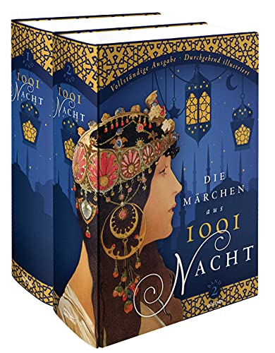 Märchen aus 1001 Nacht - Vollständige Ausgabe durchgehend illustriert (2 Bände) von ANACONDA