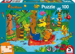 Die Maus, Im Dschungel (Kinderpuzzle) von Schmidt Spiele