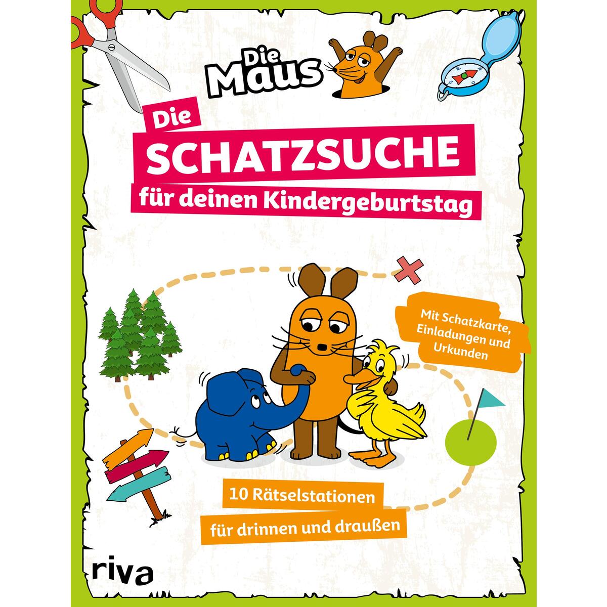 Die Maus - Die Schnitzeljagd für deinen Kindergeburtstag Die Maus - Die Schnitzeljagd für deinen Kindergeburtstag von riva Verlag