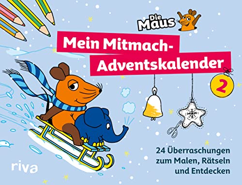 Die Maus – Mein Mitmach-Adventskalender 2: 24 Überraschungen zum Malen, Rätseln und Entdecken. Das perfekte Geschenk für alle Maus-Fans – Für Kinder ab 5 Jahren Die Maus – Mein Mitmach-Adventskalender 2: 24 Überraschungen zum Malen, Rätseln und Entdecken. Das perfekte Geschenk für alle Maus-Fans – Für Kinder ab 5 Jahren